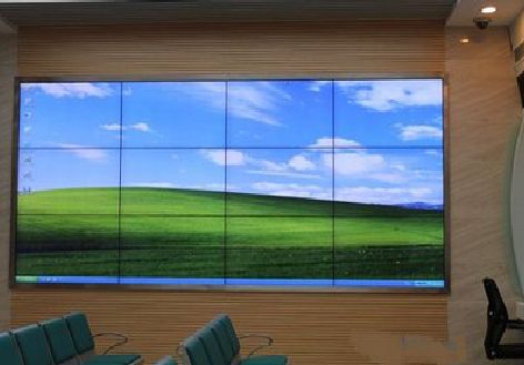 茂县液晶拼接屏的另类用法。